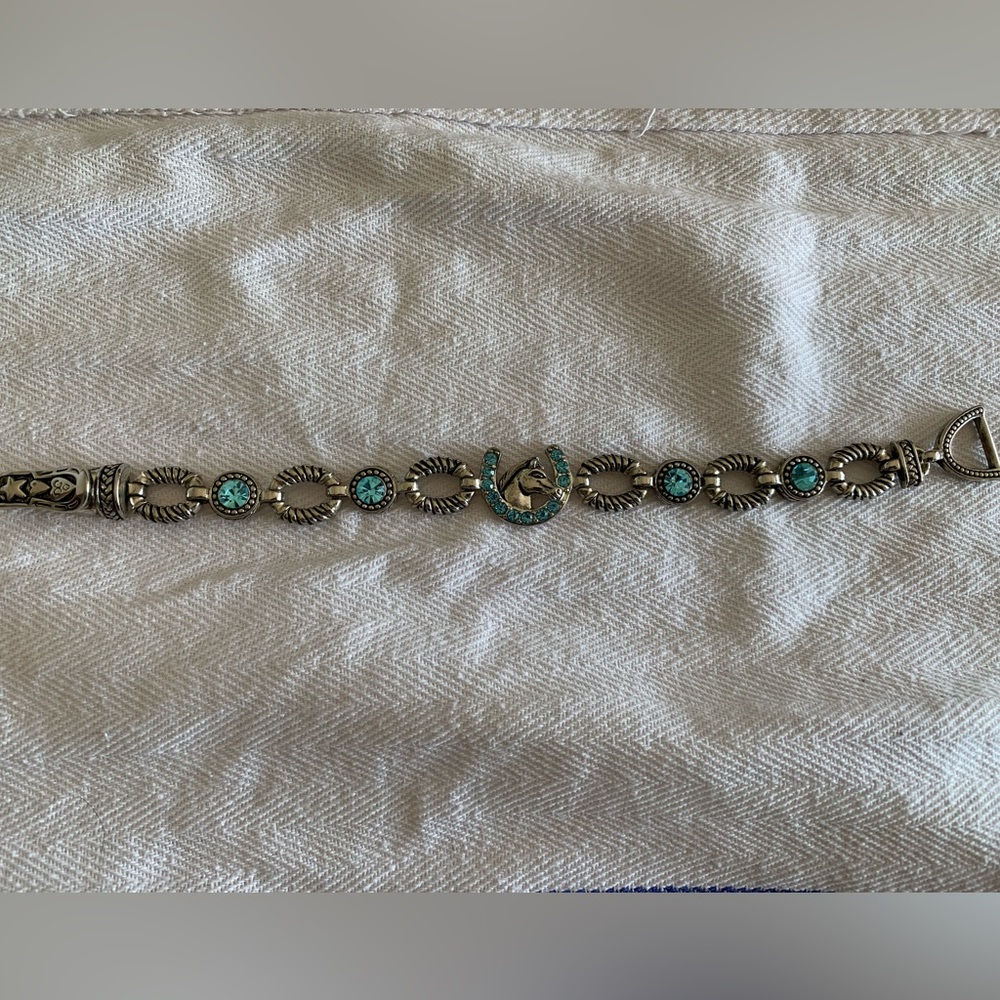 Turquoise jem Horse Bracelet